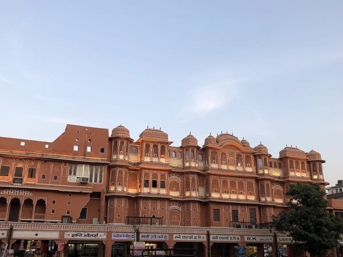 Shop fronts along Johari Bazaar